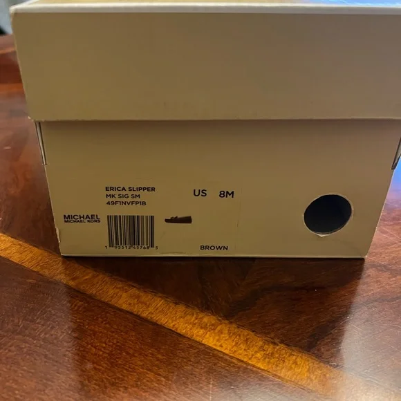 Michael Kors Erica Slipper - Classic Brown new in box never worn. - Picture 4 of 4